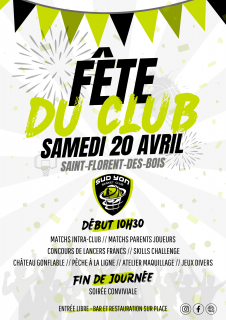 Fête du Club - 20 avril 2024